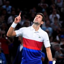 Novak Djokovic steht im Halbfinale in Turin